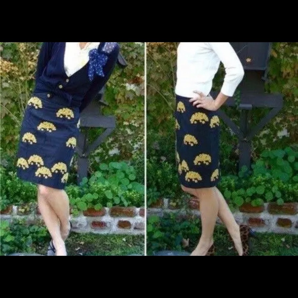 Anthropologie Floreat Skirt